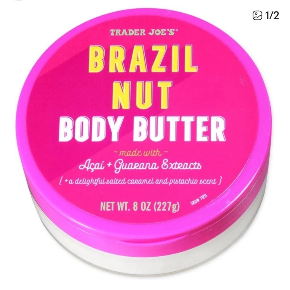 Trader Joe's Brazil Nut Body Body Butter 8 oz